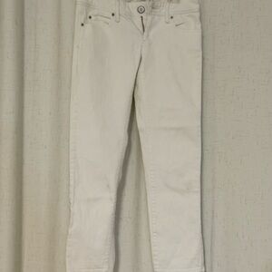 Lilly Pulitzer White Ankle Jeans